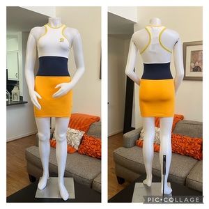 ❤️🆕Zara X Smiley Colorblock Bodycon Tank Dress❣️